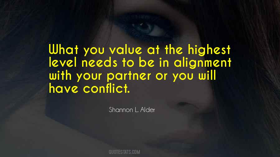 What You Value Quotes #1088167