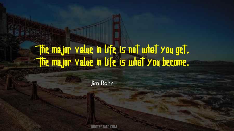 What You Value Quotes #1113095