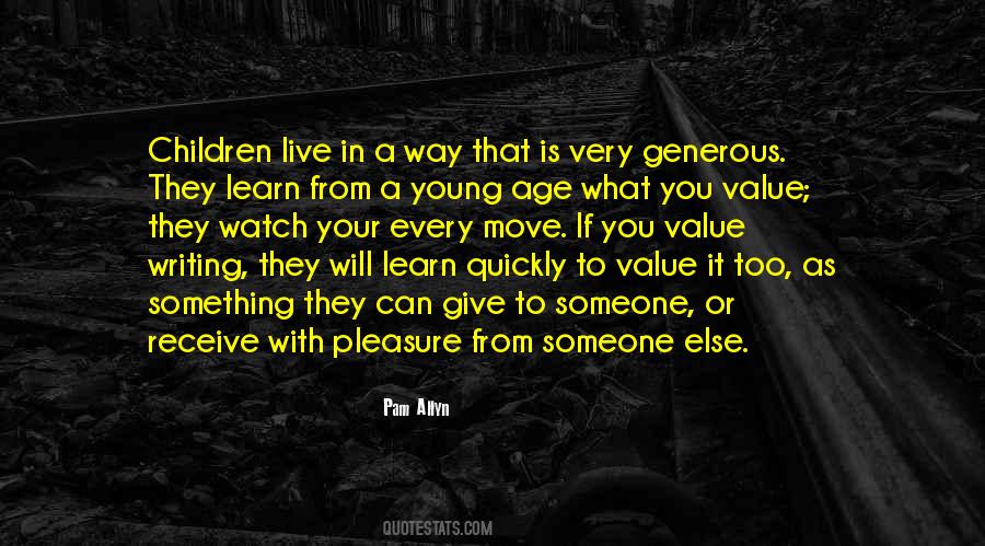 What You Value Quotes #526997