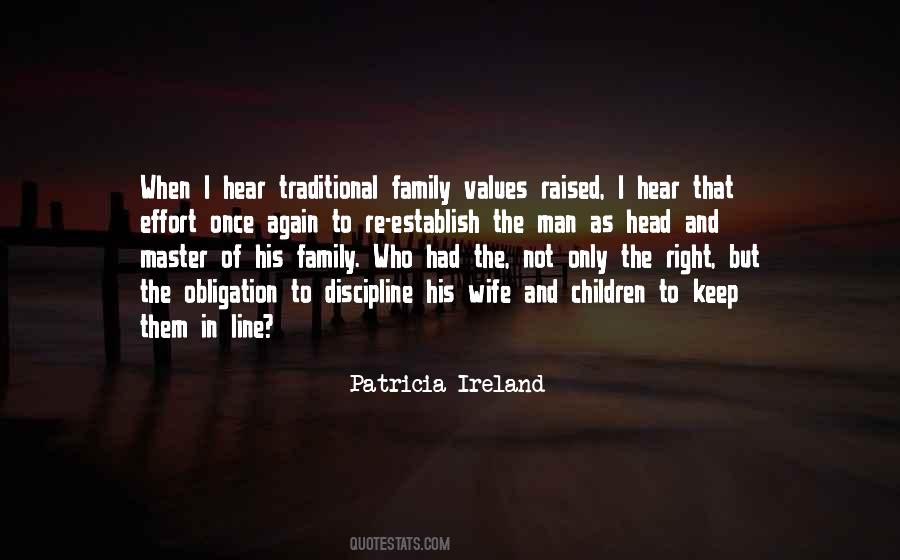 Traditional Family Values Quotes #317762