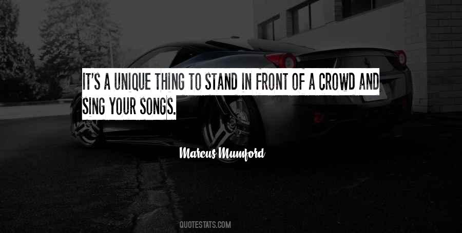 Quotes About A Crowd #1109461