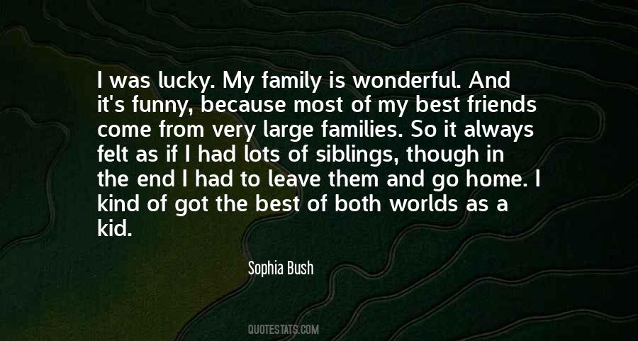 Family Best Quotes #30540