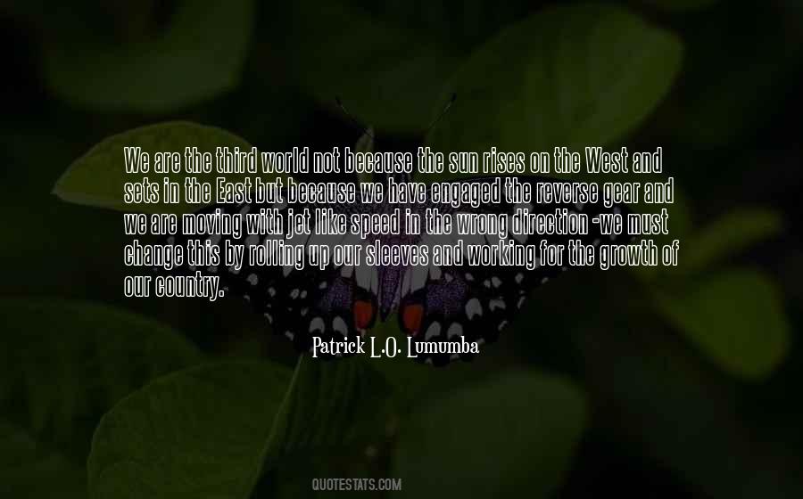 Quotes About Moving West #129590
