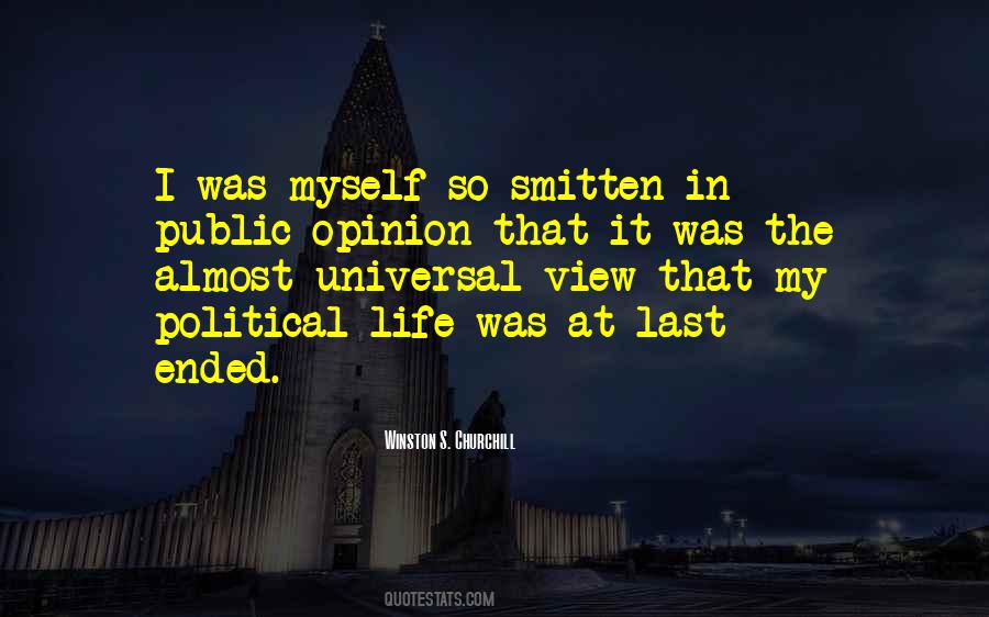 Political Opinion Quotes #1500631