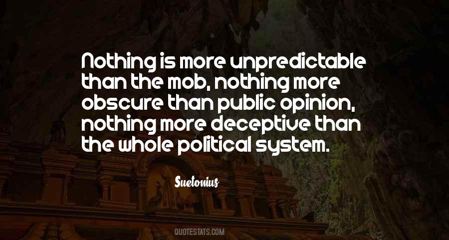 Political Opinion Quotes #1873988