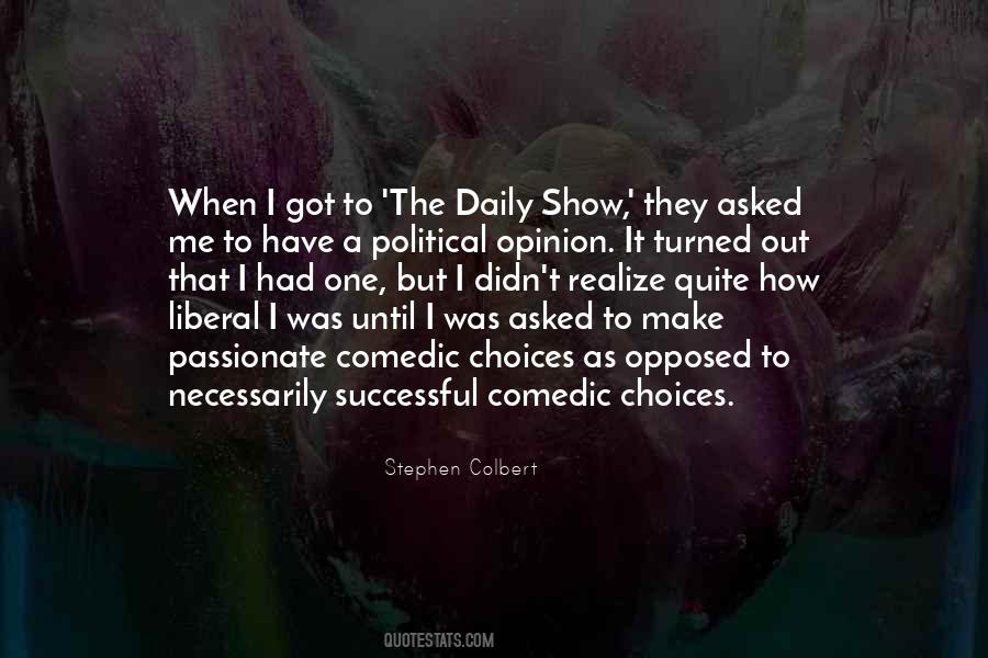 Political Opinion Quotes #21084