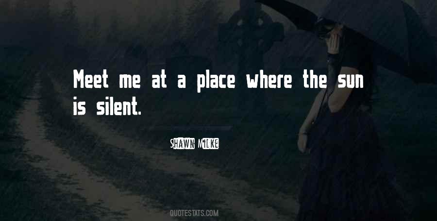 At A Place Quotes #1059412