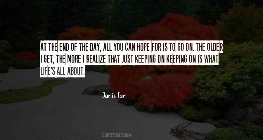Hope You Realize Quotes #1616583