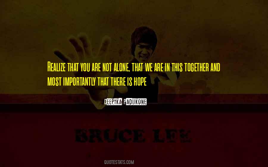 Hope You Realize Quotes #1621746