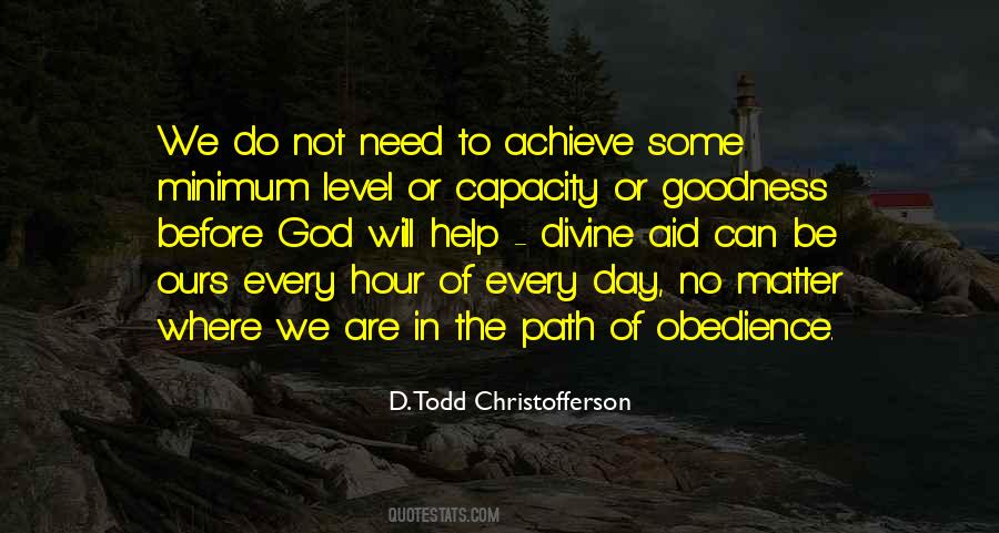 Quotes About God Will #1121802