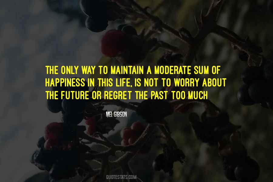 Worry About The Future Quotes #1591945