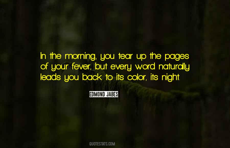 Color Of Night Quotes #1303638