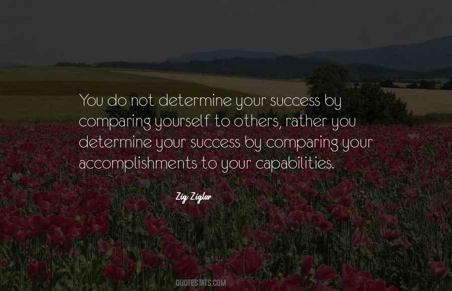 Your Accomplishment Quotes #1390976