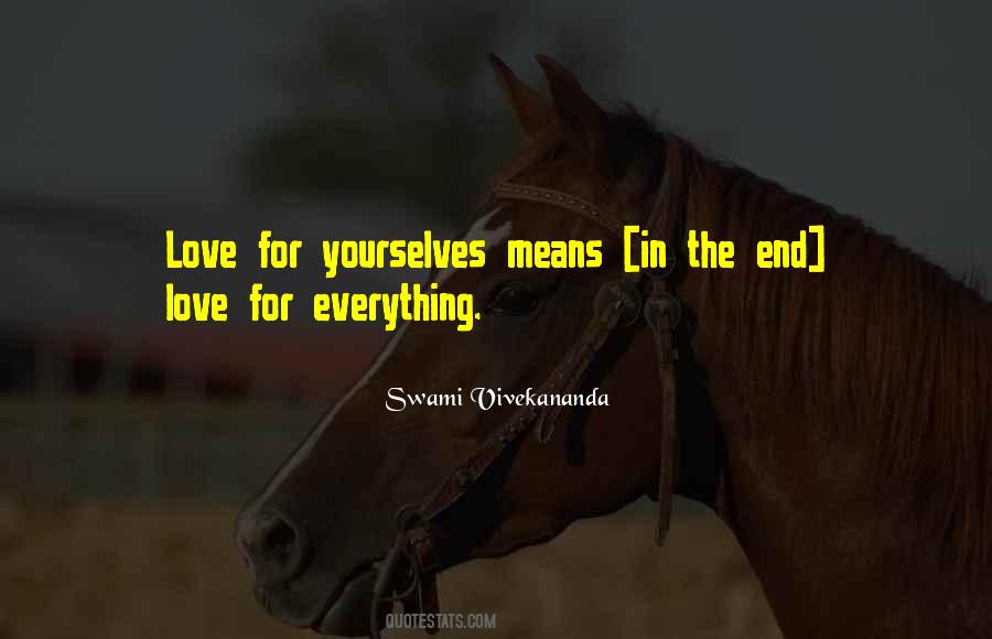 End Love Quotes #918412