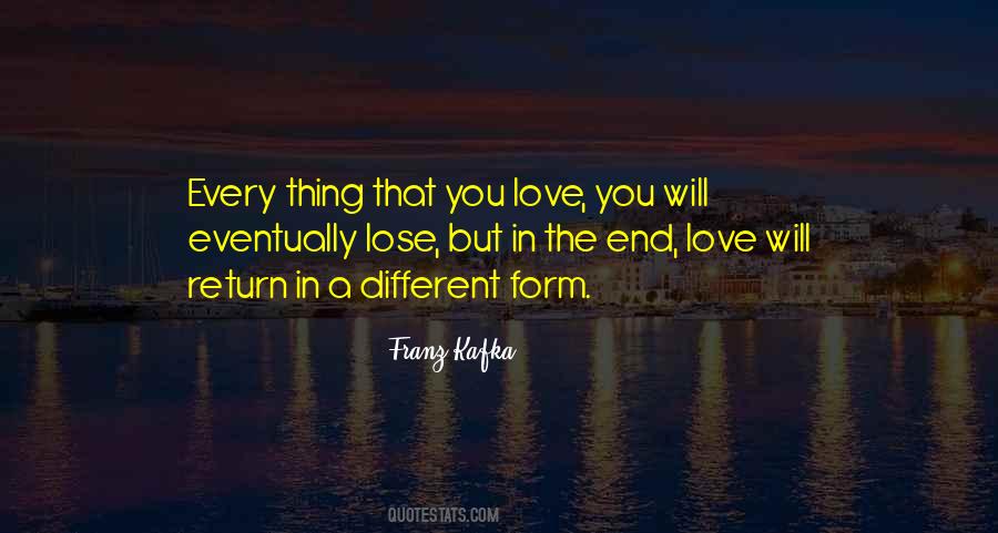End Love Quotes #98928
