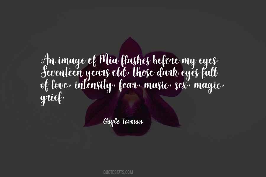 Fear Eyes Quotes #1866277