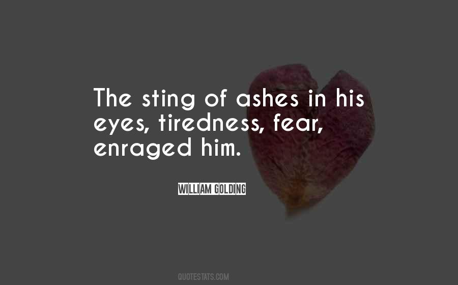 Fear Eyes Quotes #424477