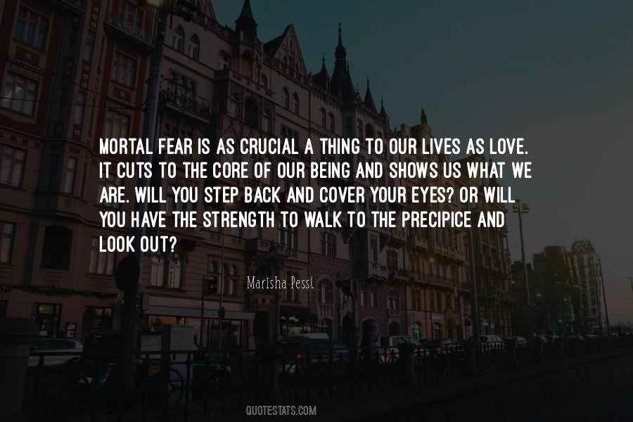 Fear Eyes Quotes #552643