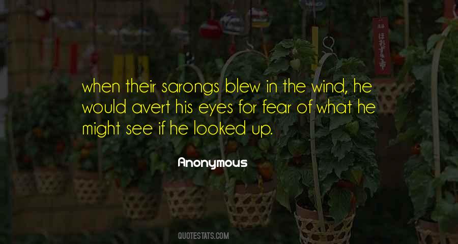Fear Eyes Quotes #822000