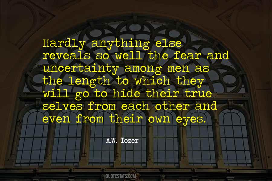 Fear Eyes Quotes #832822
