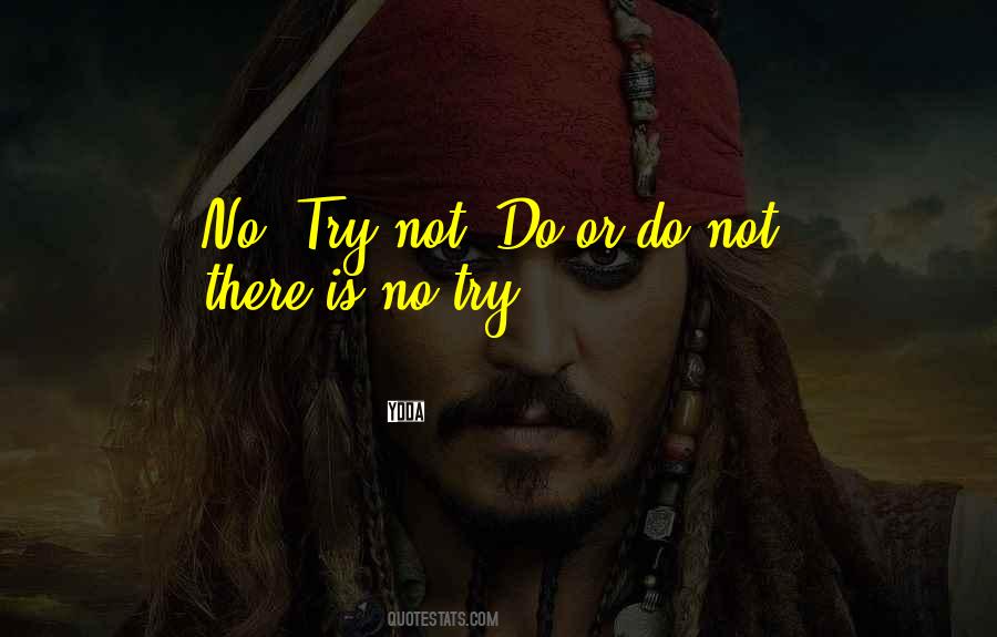 Do Or Do Not Quotes #490813