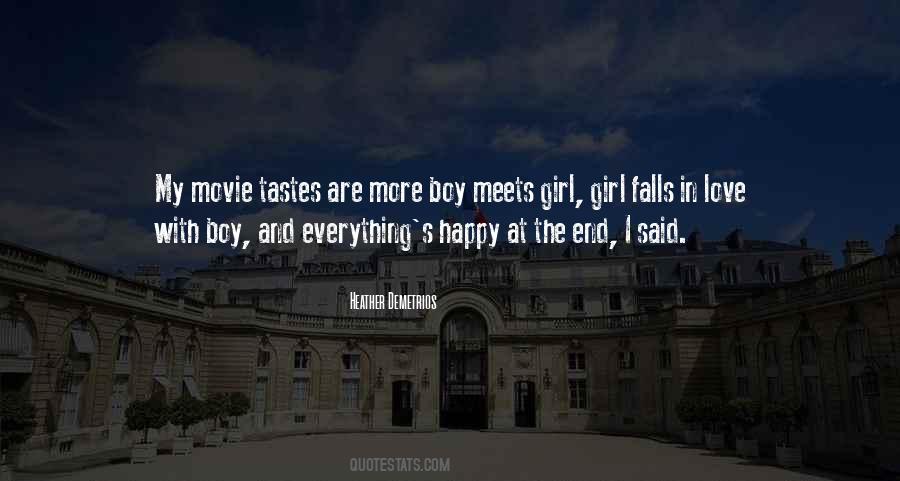 Boy Falls In Love Quotes #1524619