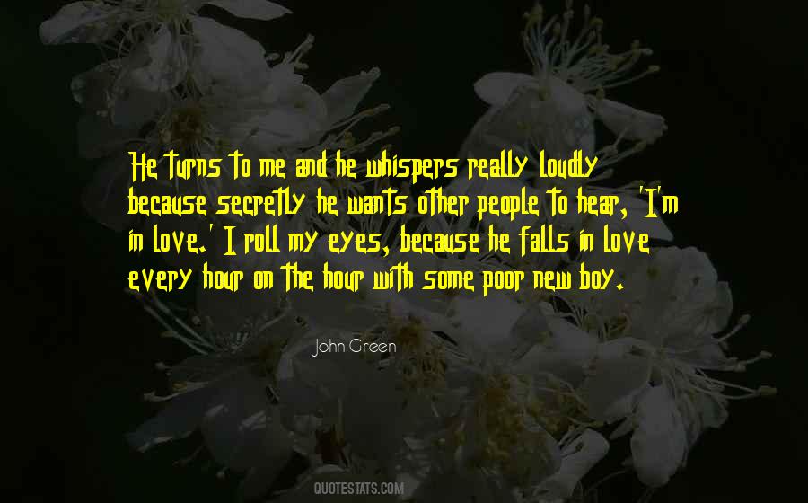 Boy Falls In Love Quotes #868068