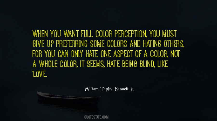 Quotes About Color Perception #572671