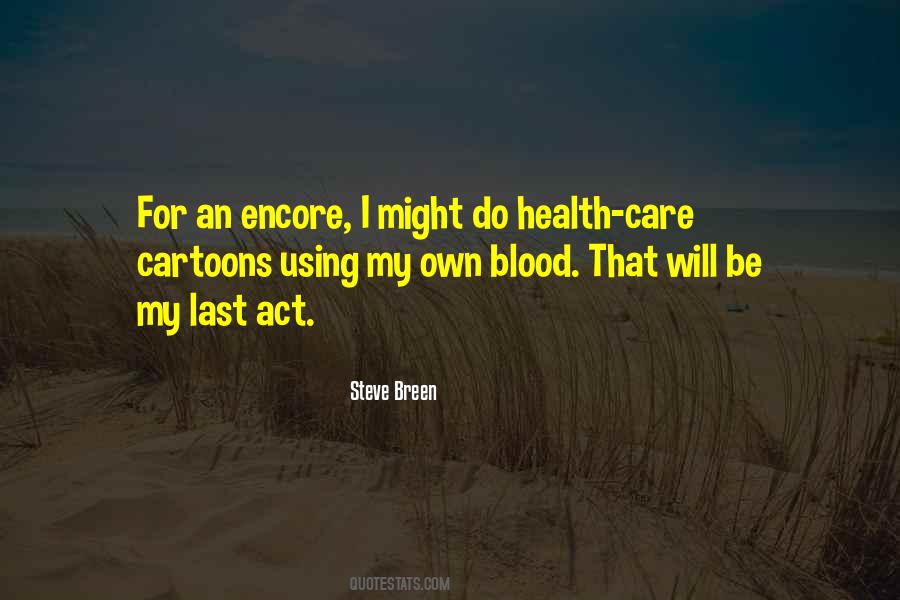 My Own Health Quotes #1272126