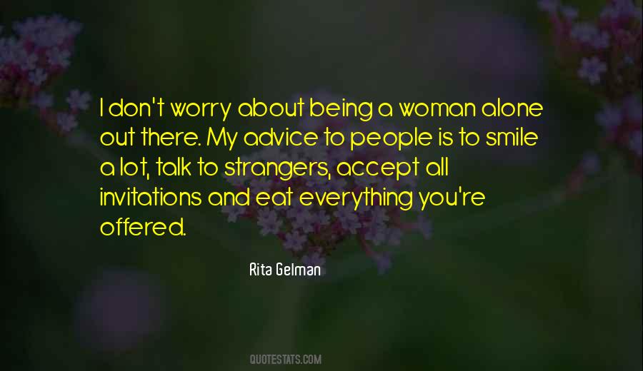 About Being A Woman Quotes #173311