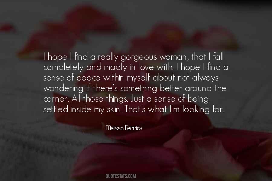 About Being A Woman Quotes #525498