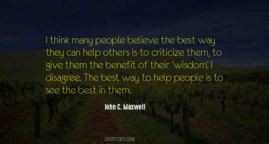 Best Helping Others Quotes #576628