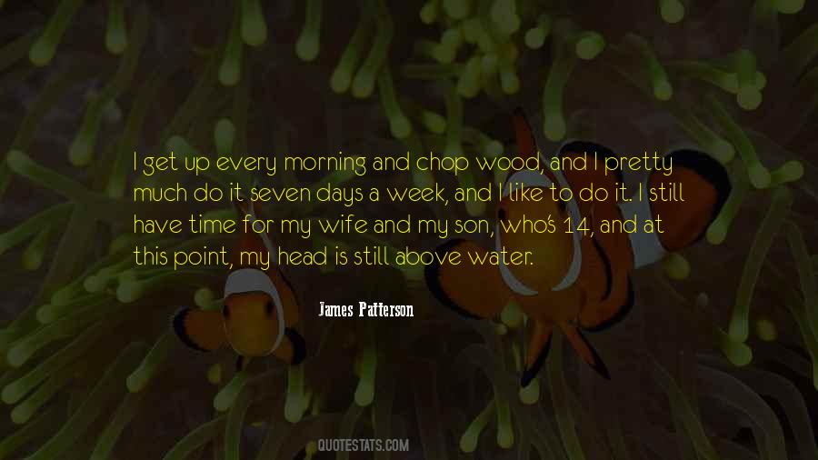 Chop Your Own Wood Quotes #627468