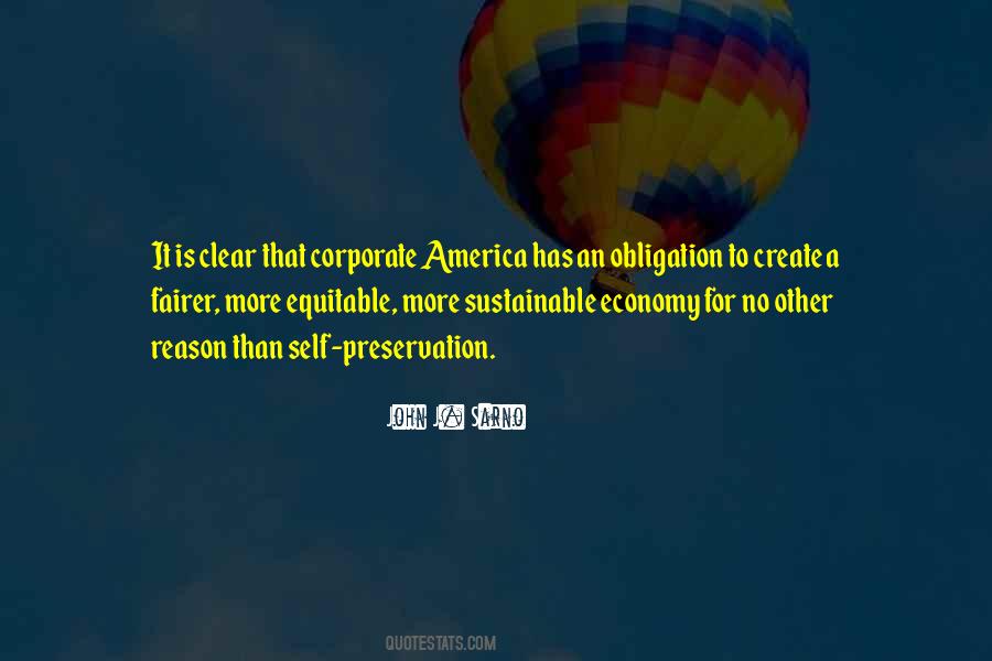 Sustainable Economy Quotes #1025840