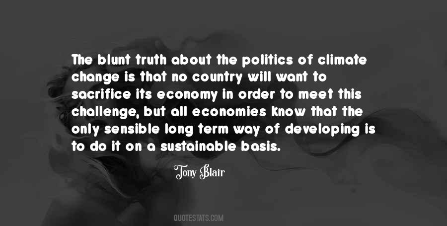 Sustainable Economy Quotes #1646839