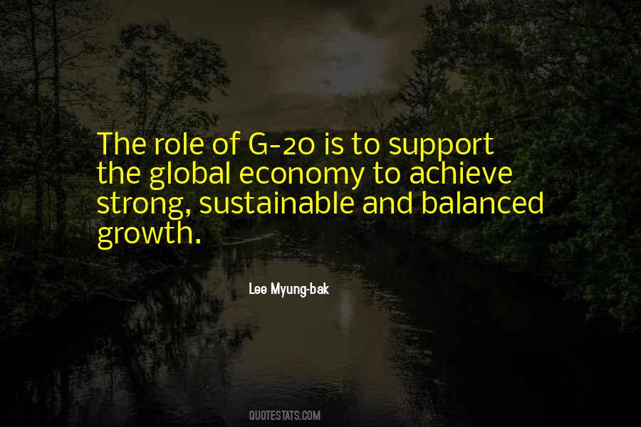 Sustainable Economy Quotes #1742606