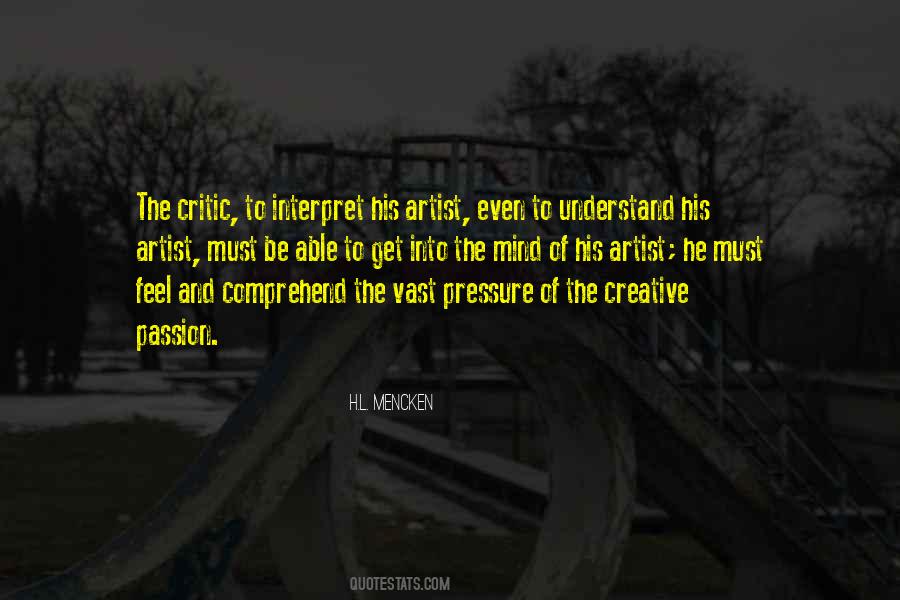 Artist Mind Quotes #275875