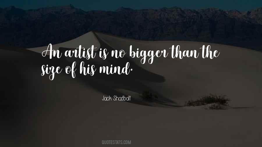 Artist Mind Quotes #299462