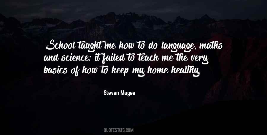 Healthy Home Quotes #1813179