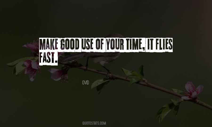 Make Use Of Your Time Quotes #1869859