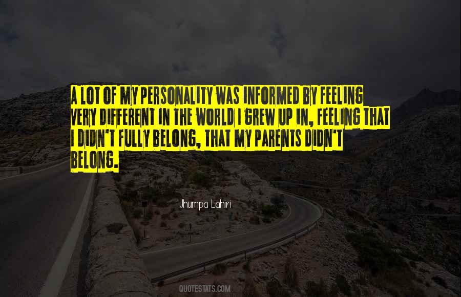Parents Feeling Quotes #1211865