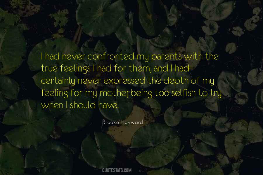 Parents Feeling Quotes #840995