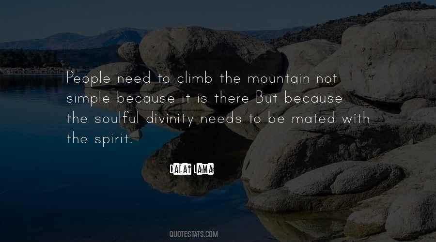 Mountain Simple Quotes #262516