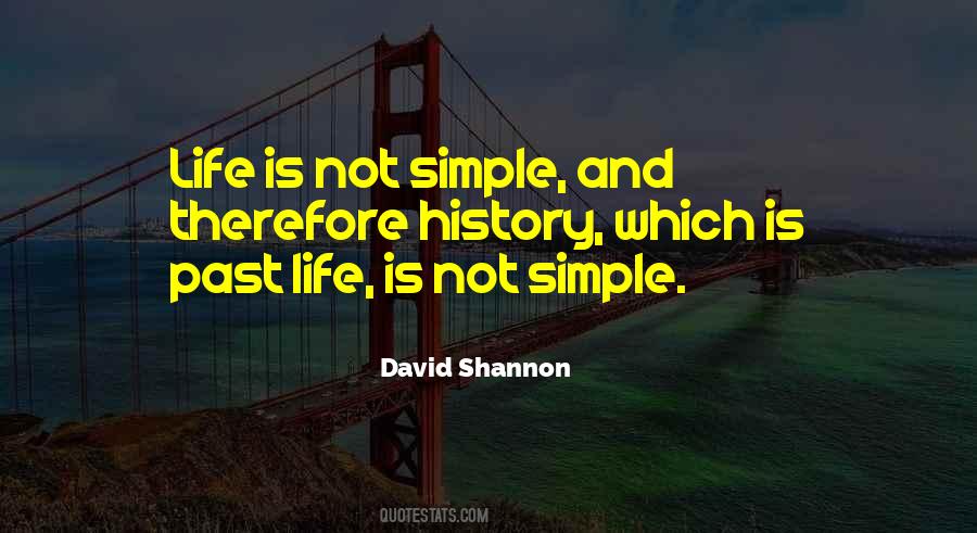 Simple Past Quotes #634325