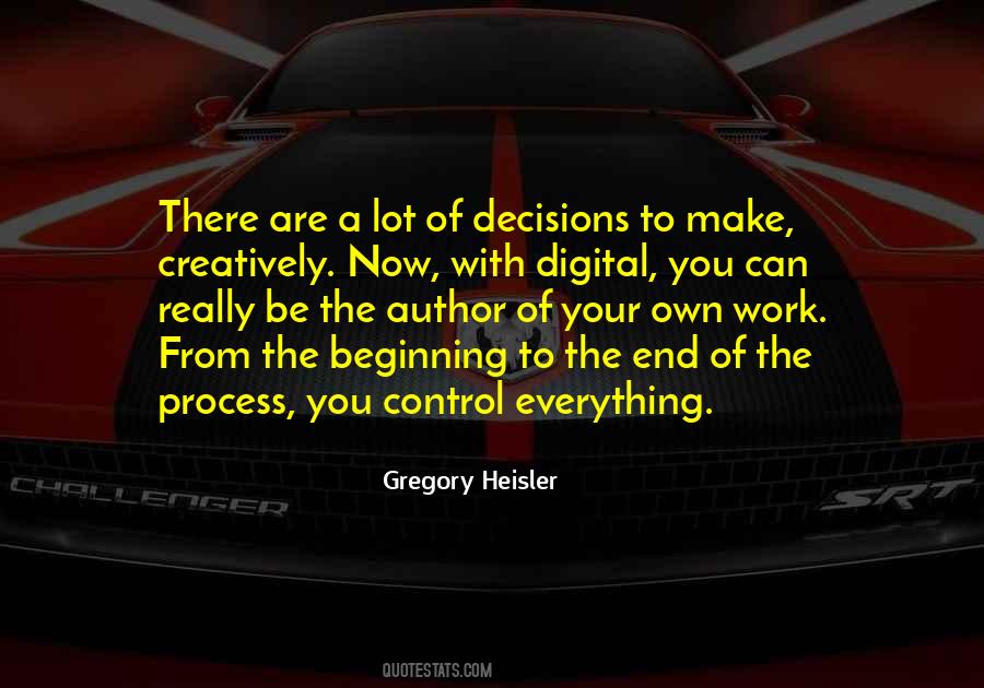 Make Your Decision Quotes #735992