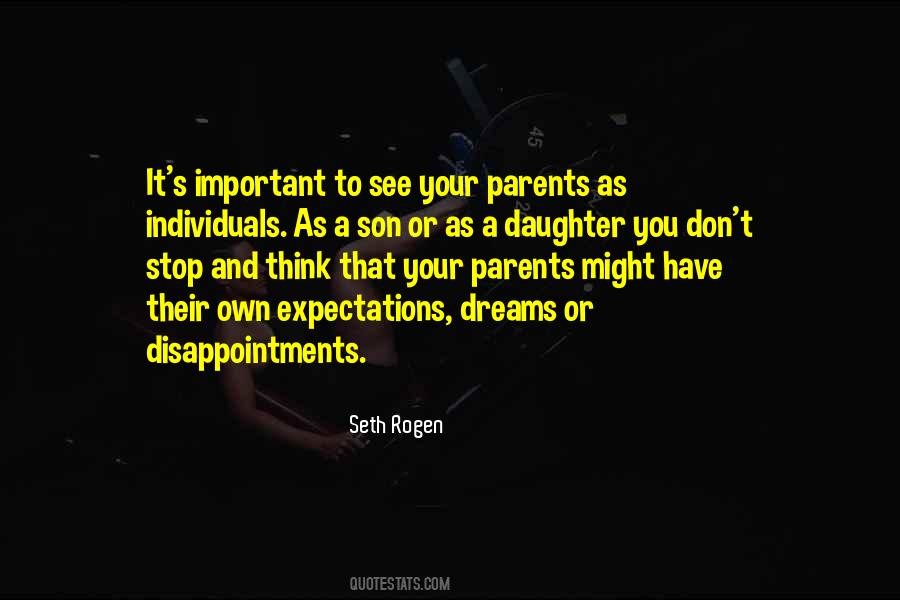 Disappointment Parents Quotes #1090414