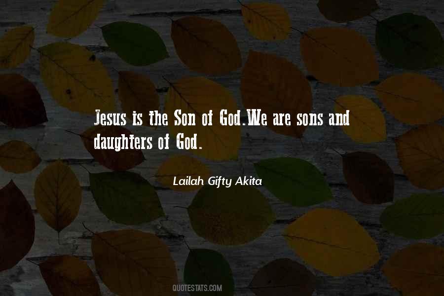 Quotes About God Sons #1070005