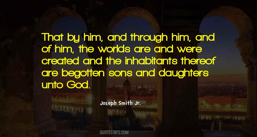 Quotes About God Sons #1272958