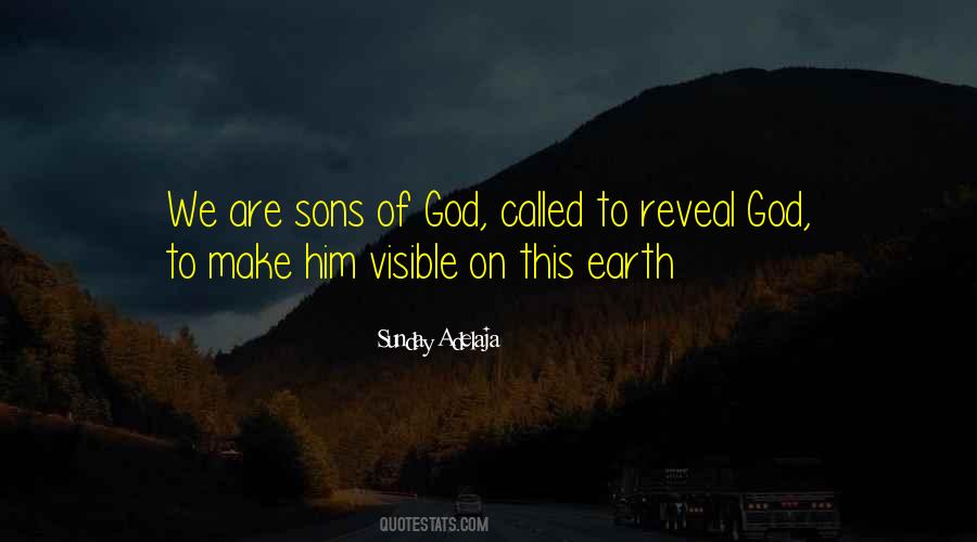 Quotes About God Sons #1295776