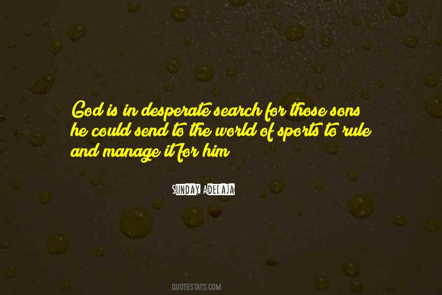Quotes About God Sons #827046